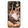 Per Nokia 6.1 Plus Custodia Adorabile Morbido Silicone Cartone Animato Gatto TPU Custodie per Telefono per Nokia X6 Copertura 6.1Plus Carina Coque per NokiaX6 Guscio