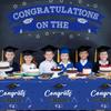 Slergut 2026 Graduation Decorations 3 Pack Graduation Tablecloth 54"x108", 2026 Graduation Party Table Decorations Blue Graduation Party Supplies