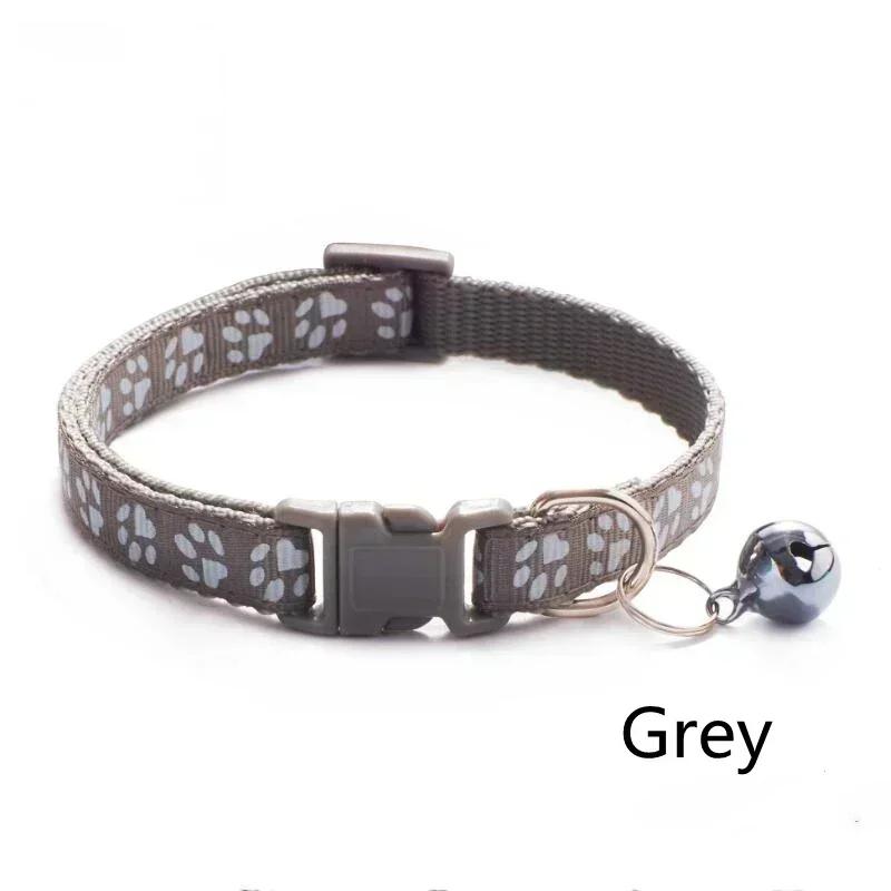 Cat and Dog Universal Dog Cat Neck Ring Small and Medium Sized Dog Teddy Adjustable Pet Towing Rope Neck Ring Bell Collar