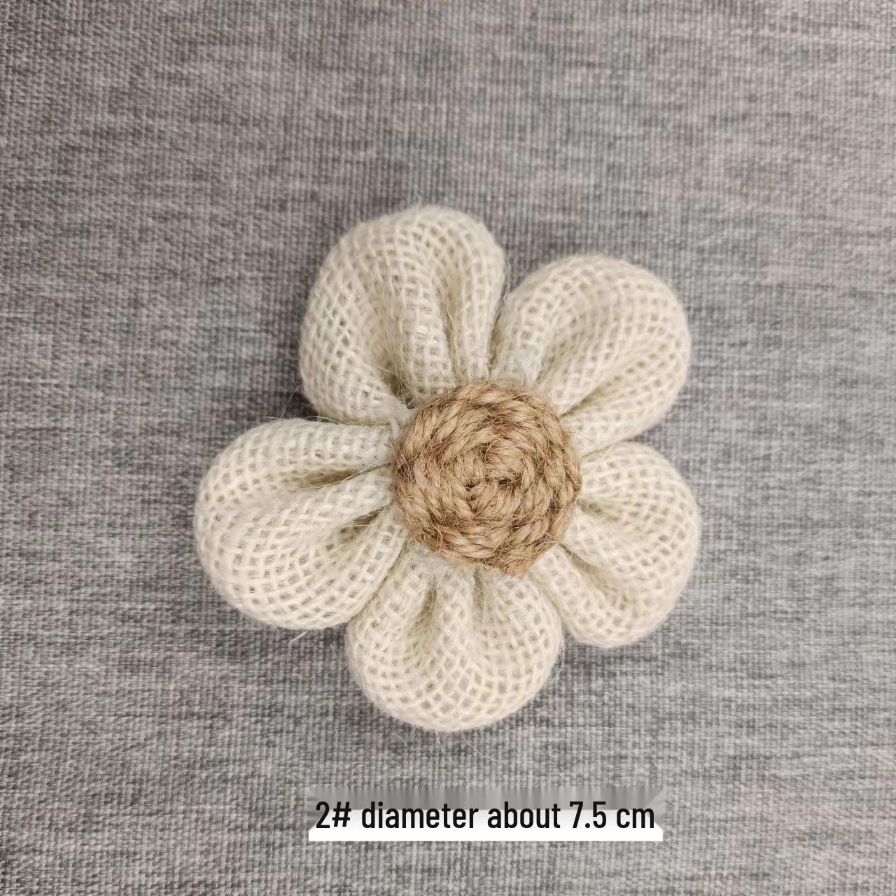 

Льняная цветочная корзина ручной работы: 3D-украшение для шляпы в виде розового банта для поделок своими руками и в детском саду