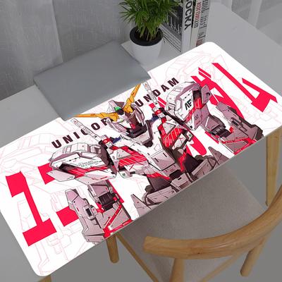 Kawaii Mouse Pad Mobile Suit Gundam Anime Cute Girl Gabinete Gamer Computer Desk Mat Keyboard Gaming Accessories Mousepad