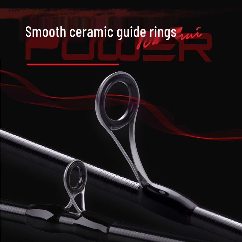 Guangwei GW Second Gen Versatile Carbon Lure Rod, ML Action, All Water Areas, Straight Handle, Genuine Product