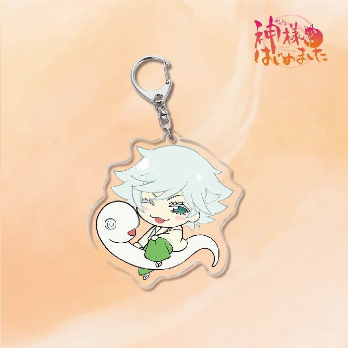 Acrylic Keychain for Keys, Backpacks, Bags and Purses, Lightweight Key Charm