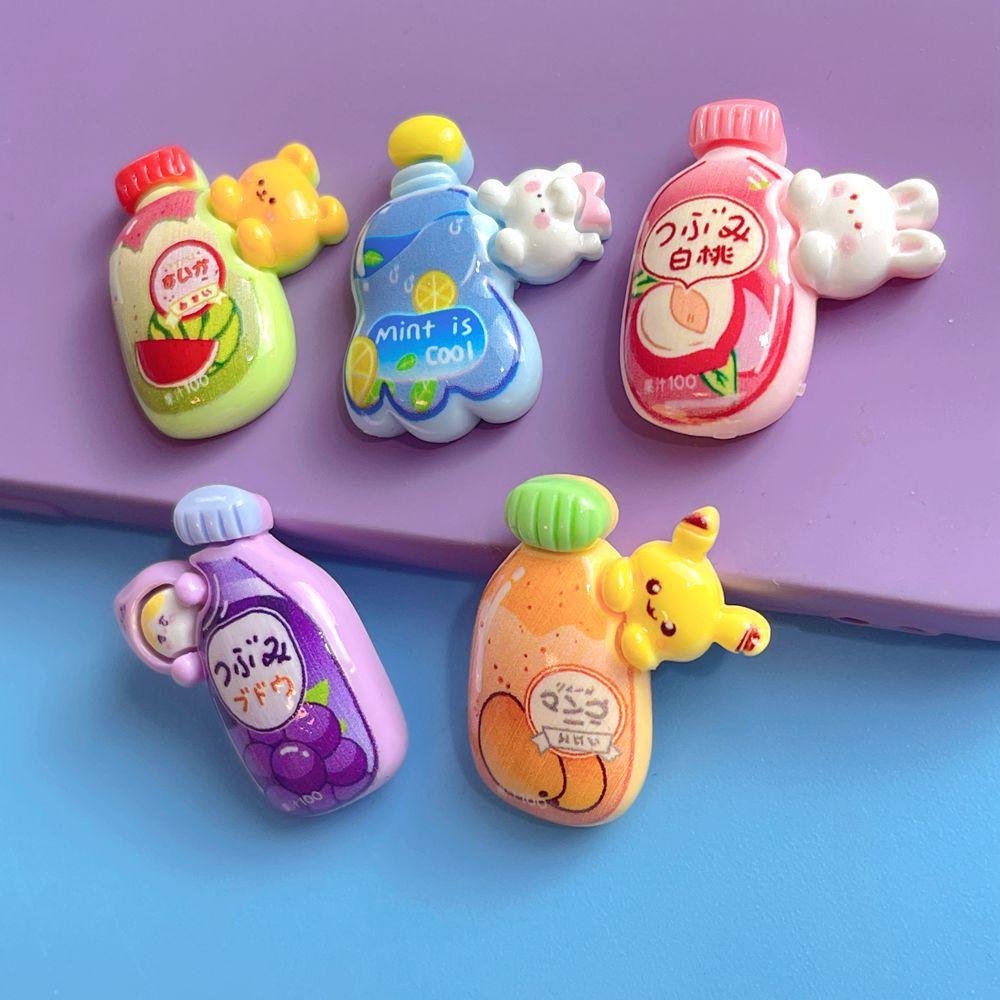 Cream Glue Bottle Diy Hair Ornament Cup Stationery Case Hair Accessory Resin