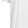 Adidas Solid Color Logo Embroidered Crew Neck Short Sleeve Drop Shoulder T-Shirt Men Tops White IA8130