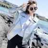 Fashionable Loose Short PU Leather Biker Jacket for Women Students Korean Style Thick Fleece Lined Slimming Outerwear for Autumn Winter