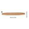 Wood Rolling Pin With Handle for Baking Dough Roller Pastry Pasta Pizza Roller Kitchen Utensils