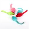 Cats Play with Colorful Tailed Little Mice. Pet Toys, Cat Toys, Colorful Mice, Plush Mice