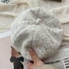 Autumn and Winter Korean Style Versatile British Retro Octagonal Painter Hat To Show Off Your Face  Small Woolen Pumpkin Hat