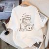 Women's T-shirt Short Sleeve White Pure Korean Style Summer New Design European Top Fashion Women Clothing Graphic T Shirts Y2K