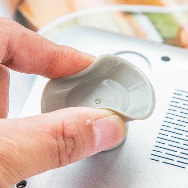 Portable Laptop Cooling Pad with Heightening Bracket - Universal Exhaust Fan Support for Desktops and Computers