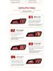 LED Taillight Assembly for 2006-2012 Lexus IS250/IS300 with Daytime Running Lights