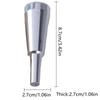  Trumpet Mouthpiece Replacement Brass Instrument Trumpet Nozzle Bright Tone Musical Instrument Part for Daily Practice