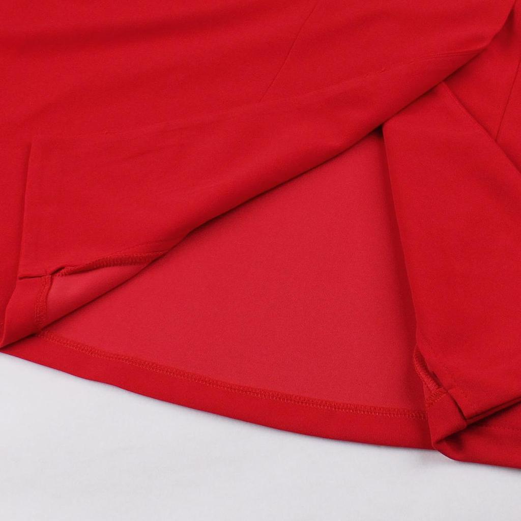 50S Swing Dresses Lapel Collar Short Sleeves Row of Buttons Work Business Office Lady Midi Dress Women's Casual Outfit