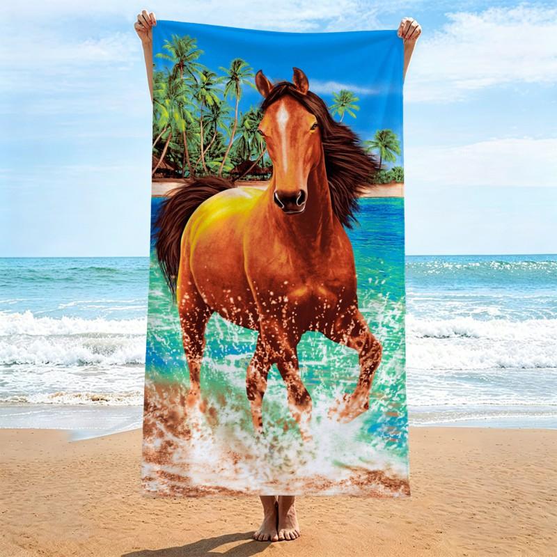 Ultra Absorbent Quick Dry Microfiber Beach Towel Pool Swim Spa Travel Lightweight Bath 70x140cm