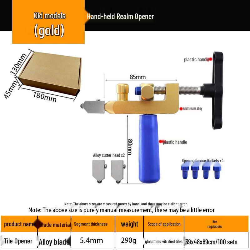 

Многофункциональный ручной плиткорез и стеклорез с масляным разделителем