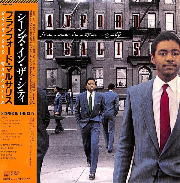 

LP Record BRANFORD MARSALIS Scenes In The City 28AP2854 CBS SONY 1984 Japan Jazz Used