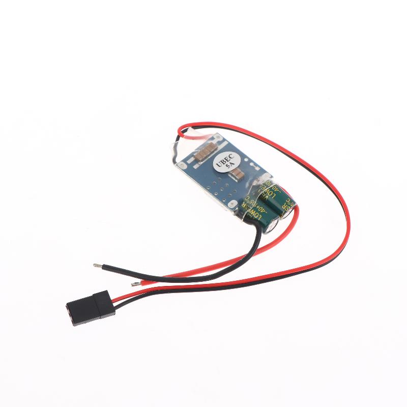 Rc Drone Receiver Power Supply External Ubec-5A 2-7S Bec Lowest Rf Noise Full Shielding Anti-Interference Switch Regulator