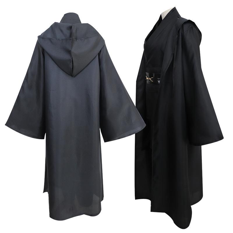 Jinyuan Yijia Anakin Jedi Knight Star Wars Cosplay Costume - Black Suit