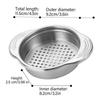 Can Strainer Stainless Steel Can Colander Vegetable Fruit Can Strainer for Beans Vegetables Fruit Tuna Universal