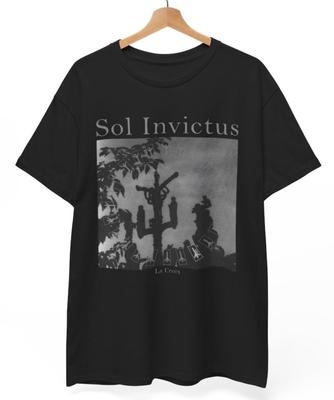 T-Shirt Sol Invictus La Croix, Band Musicale Rock Punk Metal, Maglietta Unisex