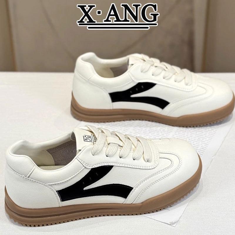 Leather soft sole is not tired, little white shoes women's shoes autumn new casual sports shoes board shoes