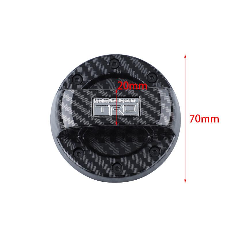 ACH1 3D ABS Fuel Tank Cap Gas Filler Cover for Toyota Camry Corolla Reiz GT86 Vios Car Exterior Modification Decorative Accessories