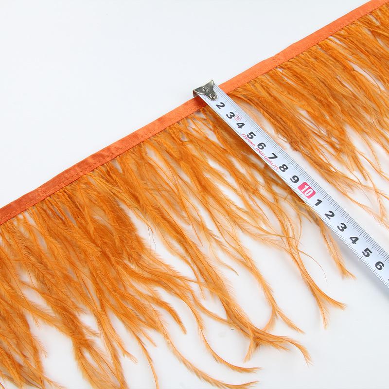 Ostrich Feathers for DIY Jewelry, Clothing Accessories, Cuffs, and Skirt Decoration