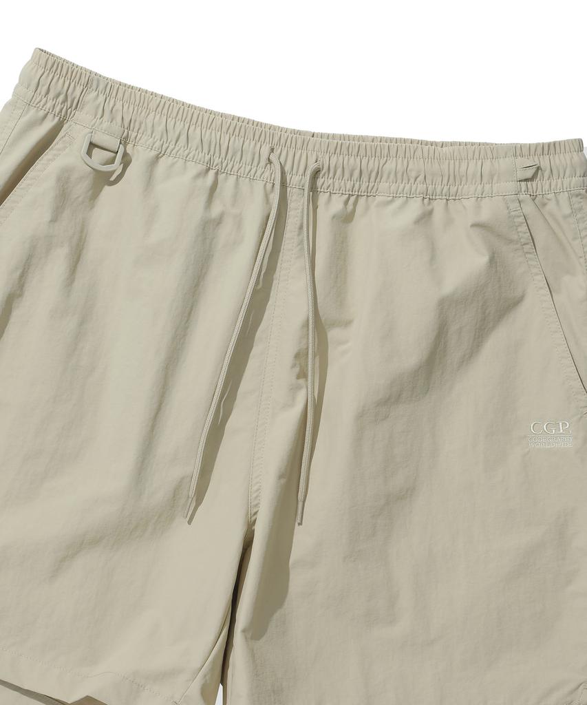CGP Essential Nylon Shorts - Beige