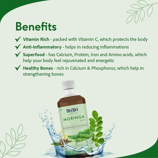 Sri Sri Tattva Moringa Juice – 1L (Pack of 1)