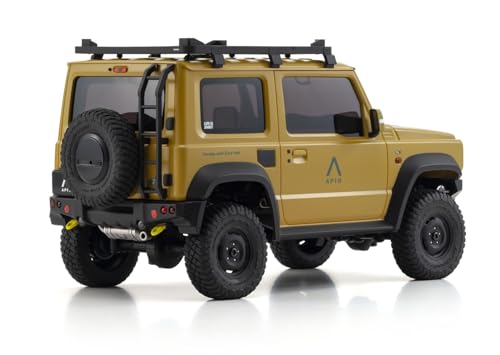 Kyosho x Marc Collaboration Mini-Z 4x4 Readyset Suzuki Jimny Sierra APIO JIMNY TS4 Yellow Ochre 32537LBR-M