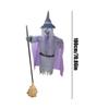 Hovering Witch Hovering Witch With Lights Sound And Touch Sensor Animated Festive Decoration Props For Patio Garden Activities