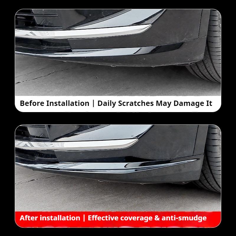 Fit For NIO EL8 ES8 2026 Version Abs Full Wrap Front Bumper Corner Guard Anti Collision Strip Anti Scratch Exterior Modification