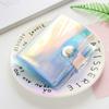 PVC Instant Camera Photo Album Portable Stylish Replacement Transparent Snap Button Stamp Holder Collect Book Accessories