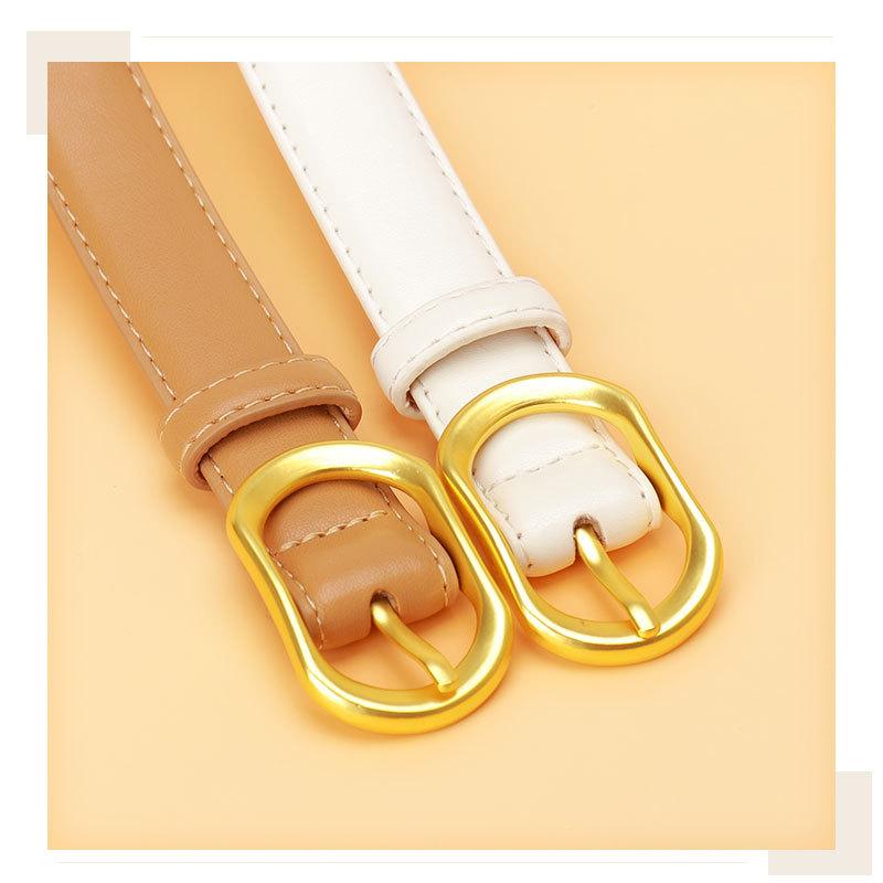 Belt for Women Designer Belts Casusl Fashion Lady Belt Black Brown White Belts for Jeans Strap for Dresses Women's Trousers Belt