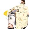 Li Shi Unisex Cartoon Elektroroller Winddichte Thermohülle mit Nackenschutz