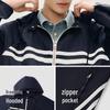Semir Men's Loose Fit Hooded Nautical Style Jacket