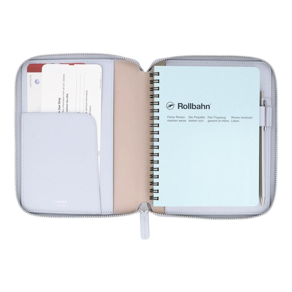 [WEB SHOP Exclusive Color] [Delfonics] Limber Round Case B6 (Ice Blue)