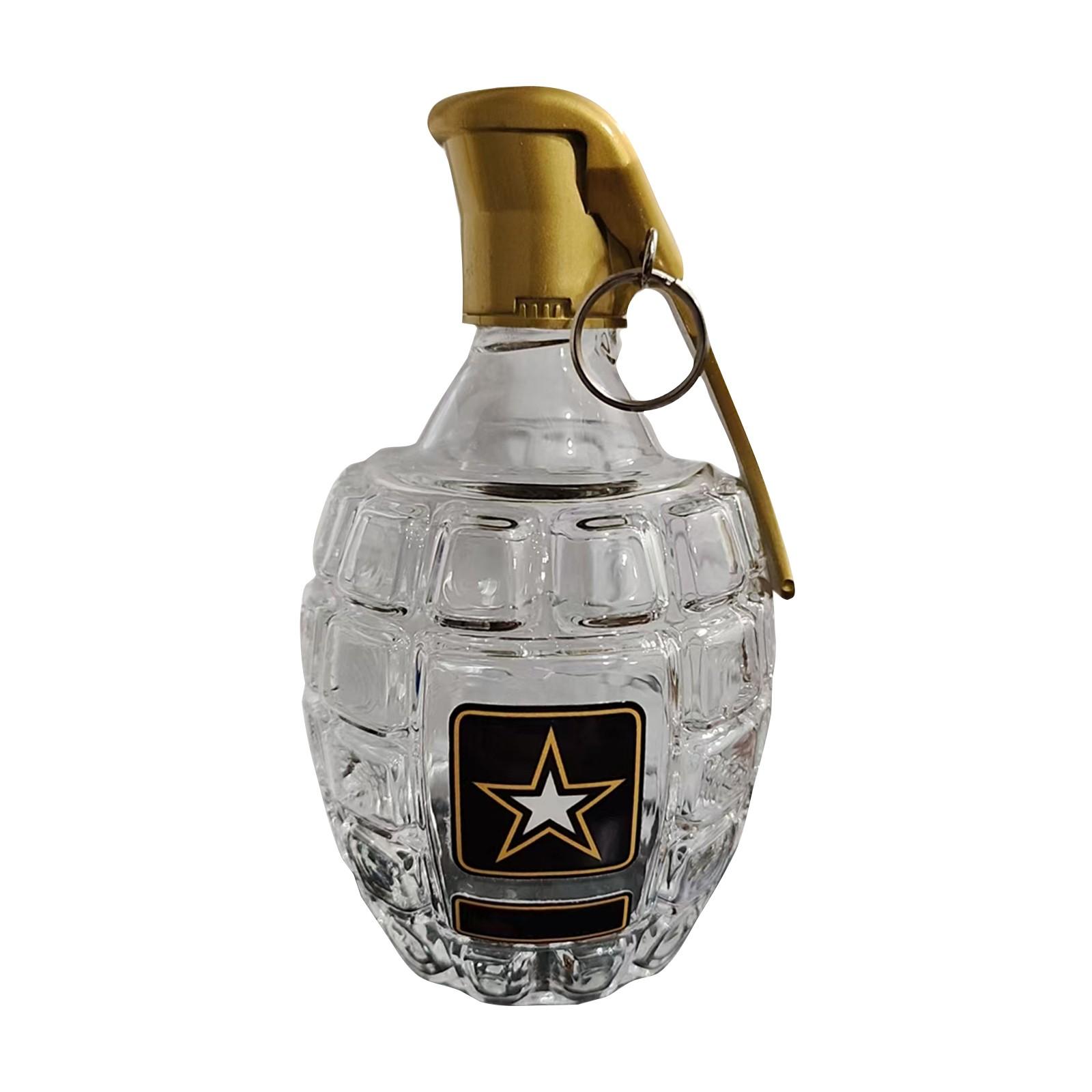 

Бутылка для виски Military Hand, бокал для виски с гравировкой в форме руки, новая ветеранская памятная бутылка, уникальный подарок для мужчин, любителей виски One Size