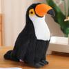 Beak Giant Colorful Plush Bird Toy Parrot Stuffed Animal Kids Decoration Home