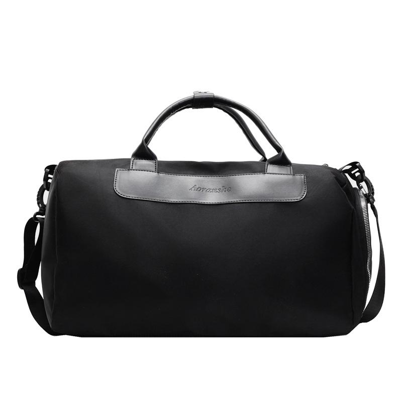 

yoga, large capacity, short-distance business trip, delivery, accommodation, storage bag, independent shoe compartment bag чорний