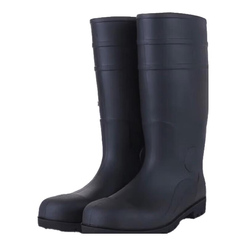 Minggu High-Top Steel Toe Work Rain Boots 42
