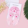 Cotton Flower Newborn Baby Hat & Socks Set (0-12 Months) - Spring/Autumn