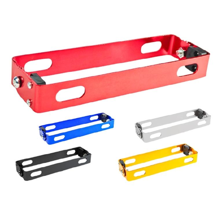 Corrosion Resistant License Plate Frame Aluminum License Plate Brackets License Plate Brackets Suitable for Two Wheelers