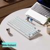 Kabellose, ultra-leise mechanische Gaming-Tastatur für Mädchen – Ideal für Büro & Laptop-Tippen
