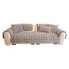 Winter Plush Cream Wind Sofa Cushion  New Light Luxury High Sense Non-Slip Sofa Seat Cushion Cover Towel Cover Cloth