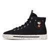 Snoopy X Scarpe da Skate Alte in Tela Sneakers da Donna Nere 922138604-2