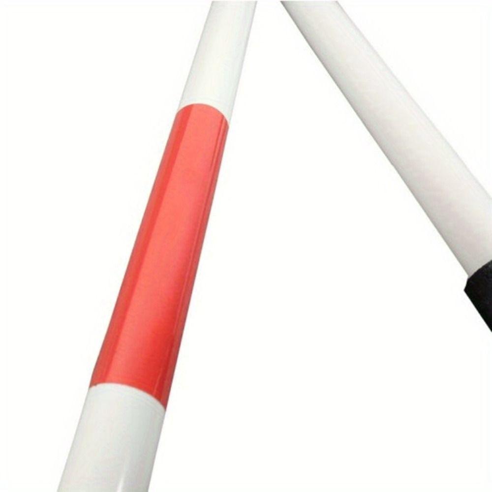 Aluminum Zinc Zinc Alloy Blind Walking Stick Adjustable Height Hiking Trekking Pole  Elder