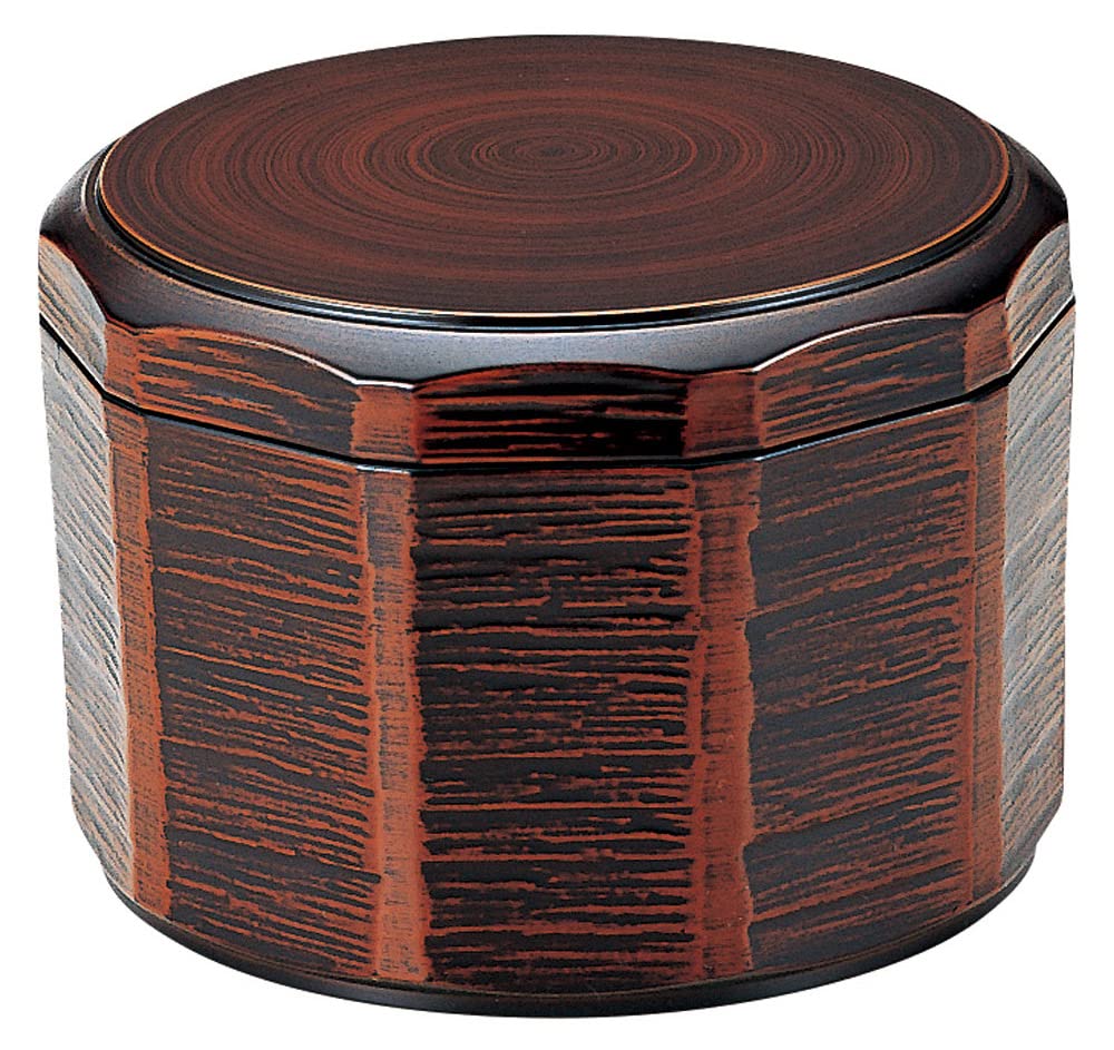 

Деревянная резная пиала для риса Тотиги [TA] (большой) (черный внутри) [17.5×9.8]