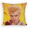 Famous BBilly Idol Pillow Case Antidustmite Pillowcase Invisible zipper silky short plush Sofa cushion cover